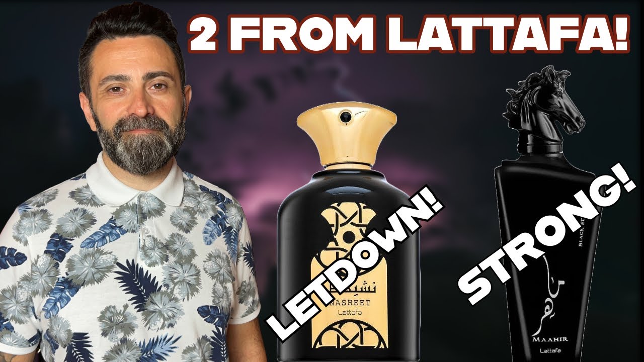 Two From Lattafa! | Nasheet - Inspired By Nishane Ani, and Maahir Black - Unique Long Lasting Scent!