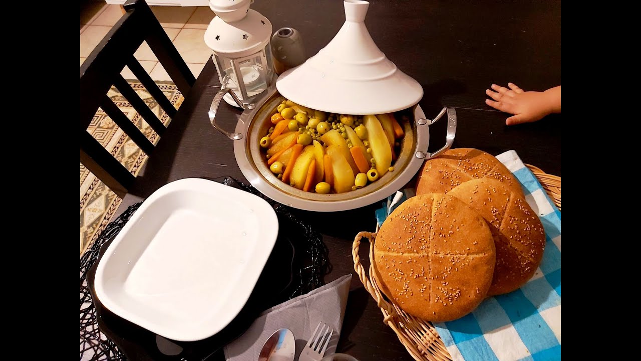 طاجين مغربي صحي و لذيذ لريجيم قرطاي - Tajine marocain healthy et savoureux pour régime karatay
