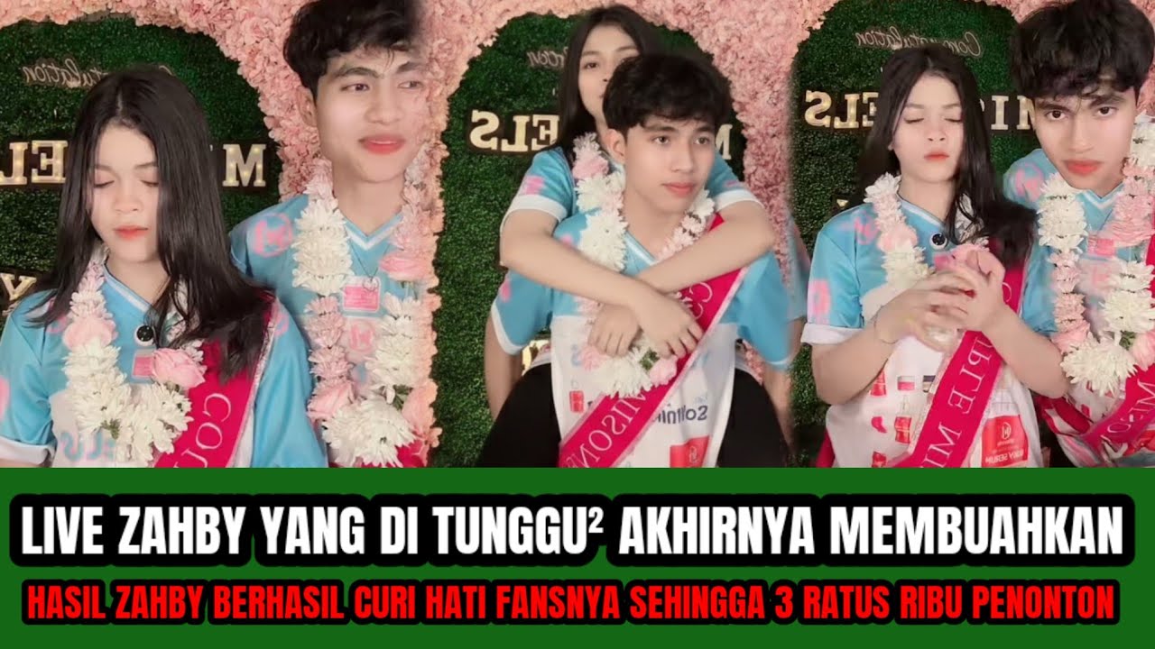 INI DIA LIVE ZAHBY YANG DI TUNGGU² SEHARIAN‼️ ZAHBY AKAN UMUMKAN SESUATU PASA FANSNYA  !