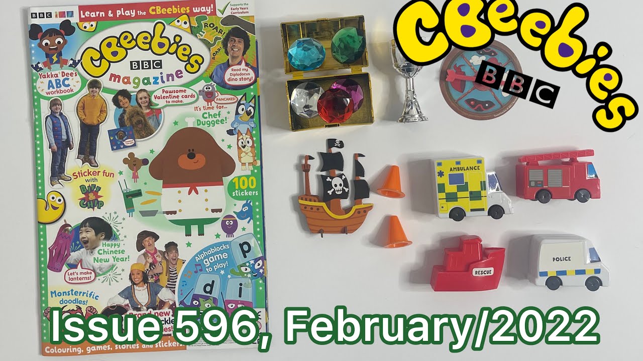 CBeebies Magazine, issue 596 February/2022 🏴‍☠️🚑