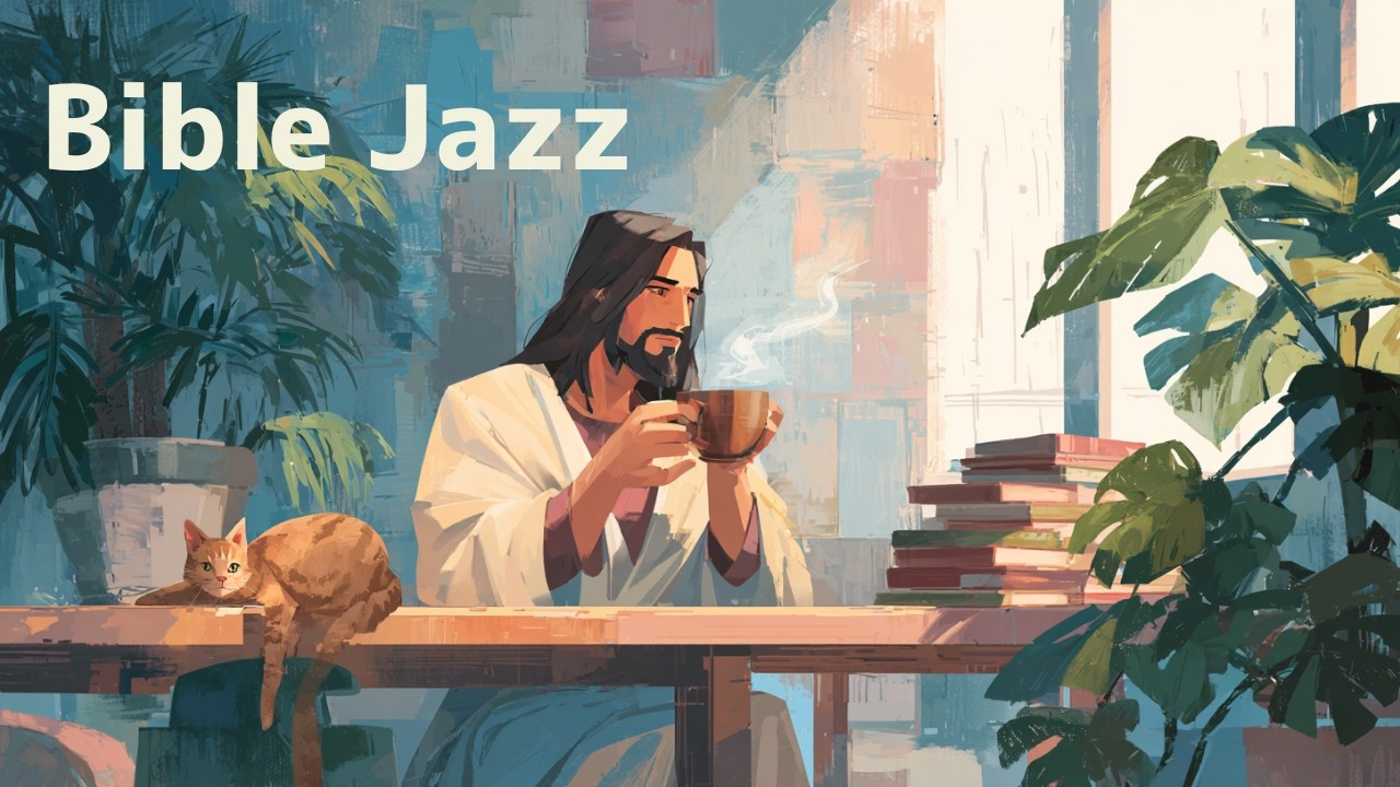 Jesus & Coffee ☕✨ Peaceful Café Jazz for Study & Sleep