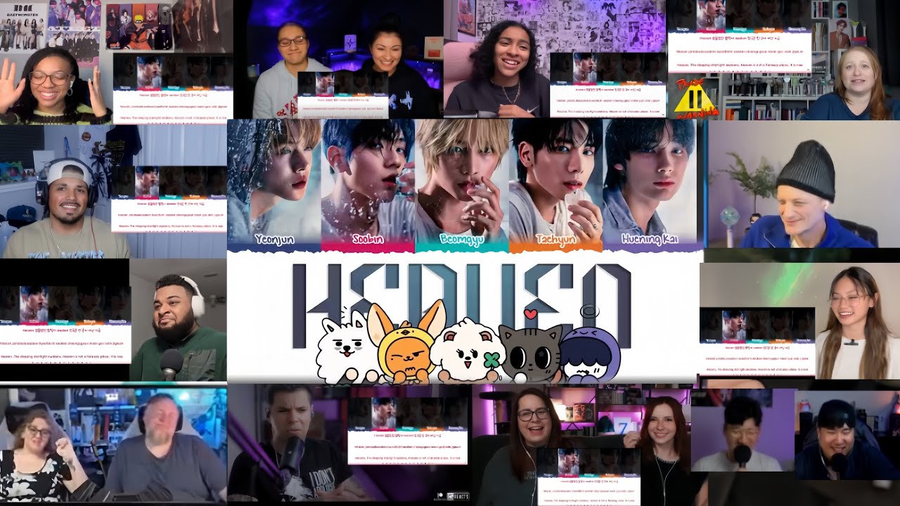 TXT “Heaven” lyrics K-POP Reaction Mashup Video