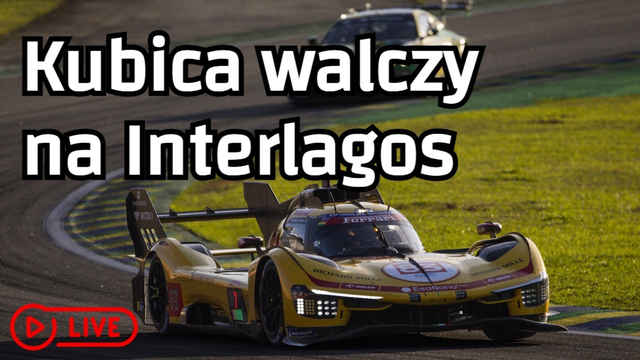 Wyścig 6h Sao Paulo 2026. Jak p&oacute;jdzie Kubicy na Interlagos? Kibicujemy wsp&oacute;lnie!