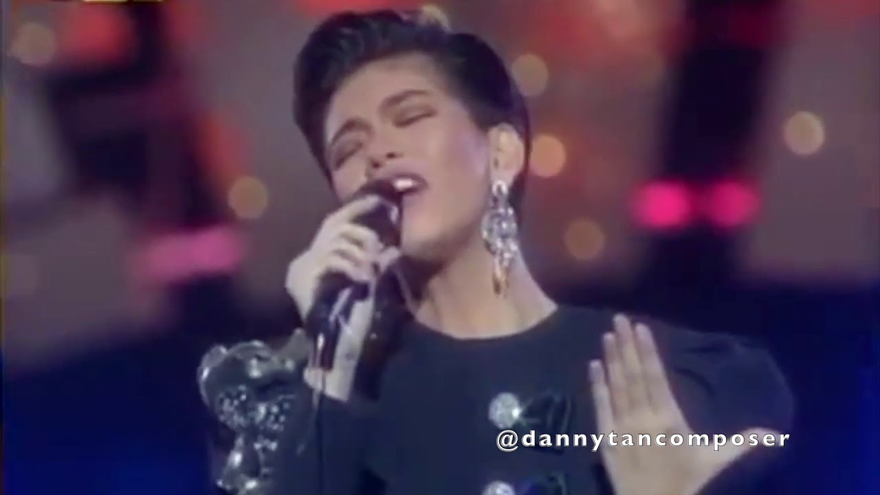 REGINE VELASQUEZ - YOU'LL NEVER WALK ALONE - ASIA PACIFIC SINGING CONTEST - December 23, 1989