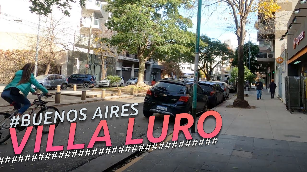 Recorriendo VILLA LURO I BUENOS AIRES I ARGENTINA I 4K Walking Tour  VLOG
