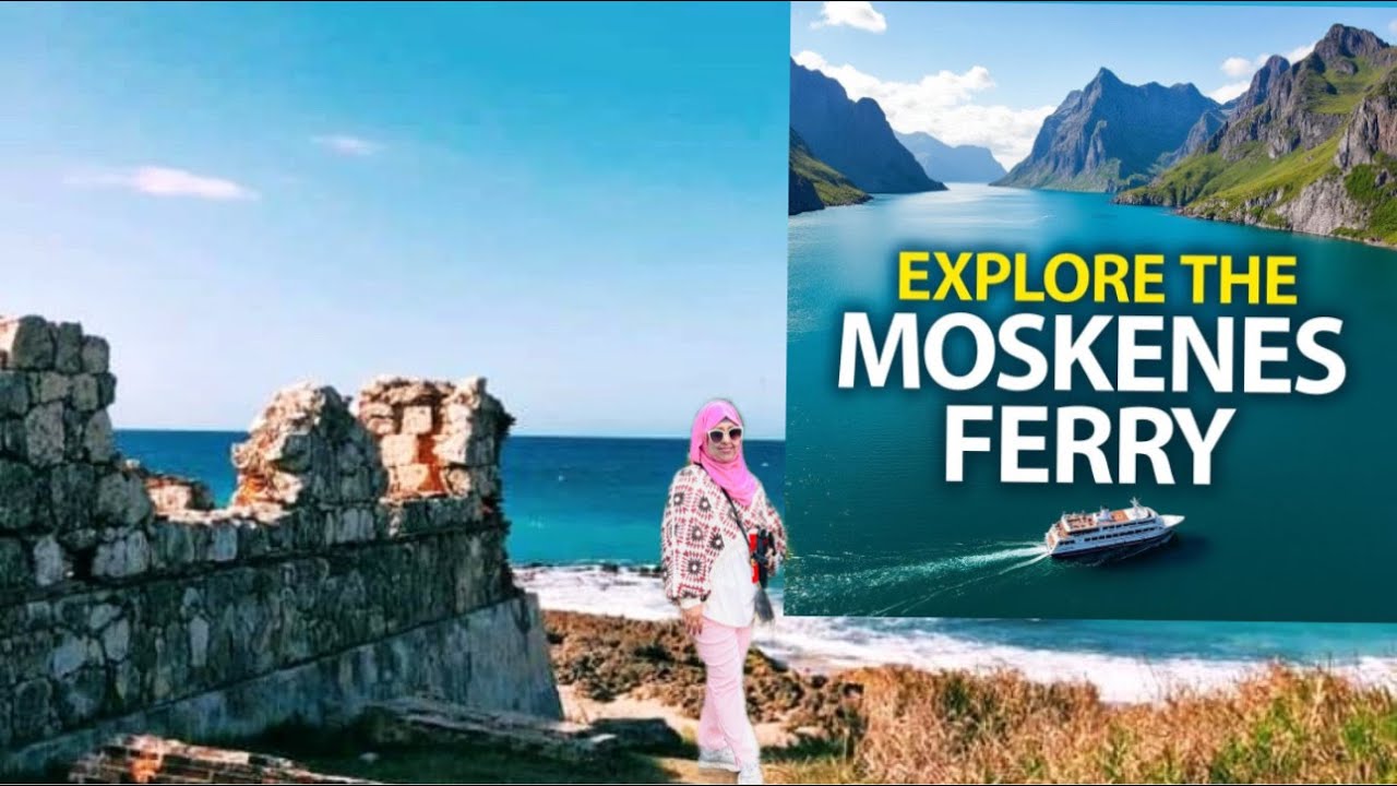 Discover The Stunning Lofoten Island Via The Moskenes Ferry! Beautiful Norway! Midnight Sun! Travel.