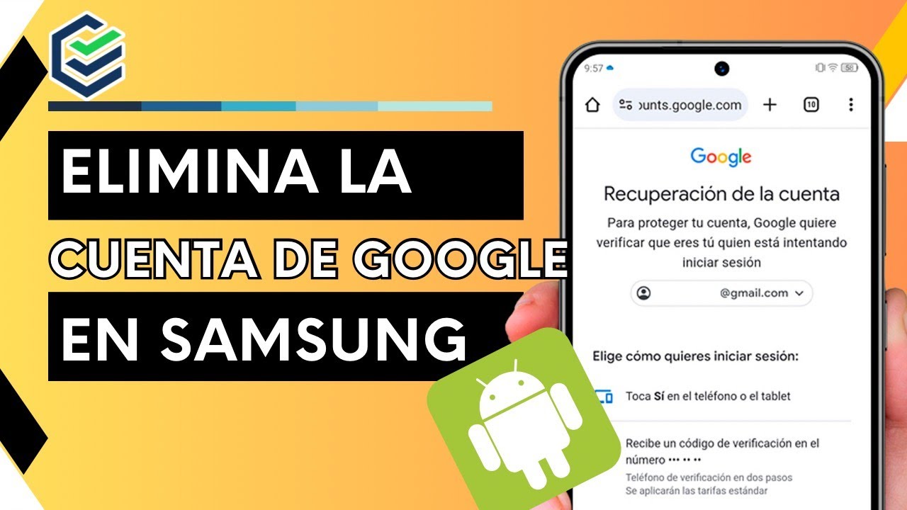 2025✅Quitar cuenta Google Samsung sin Talkback y sin PC