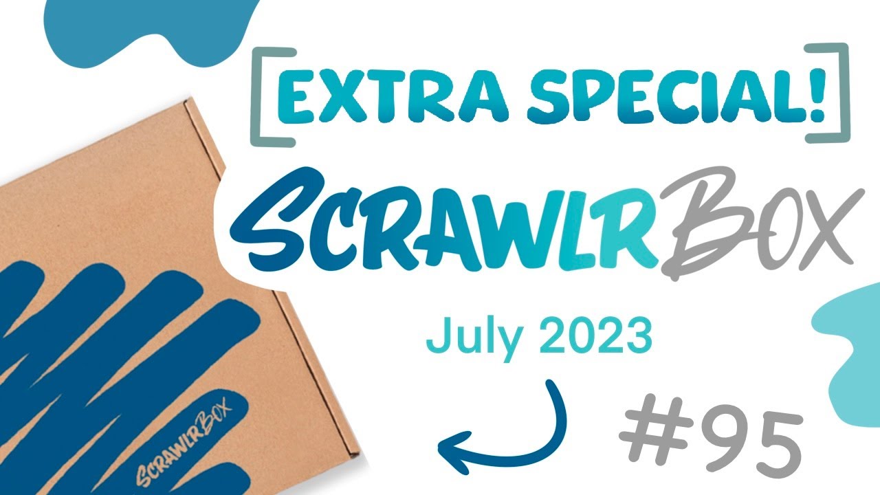 It's a VERY SPECIAL Box!! // Scrawlrbox July 2023 UNBOXING!!