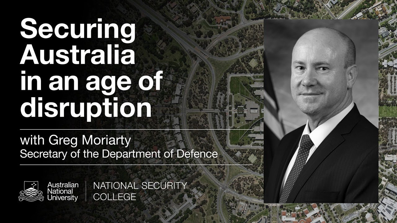 Defence Secretary Greg Moriarty in conversation: Securing Australia