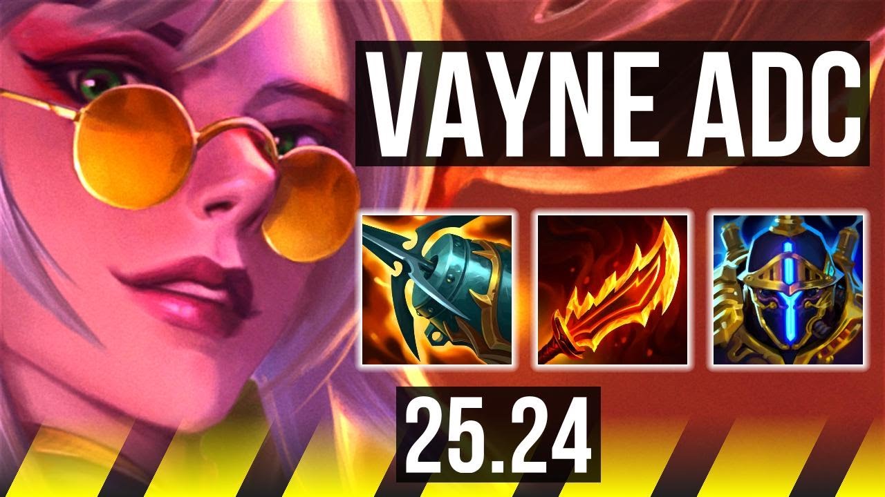 VAYNE & Lulu vs MISS FORTUNE & Leona (ADC) | Good KDA: 17/1/3 | EUW Master | 25.24
