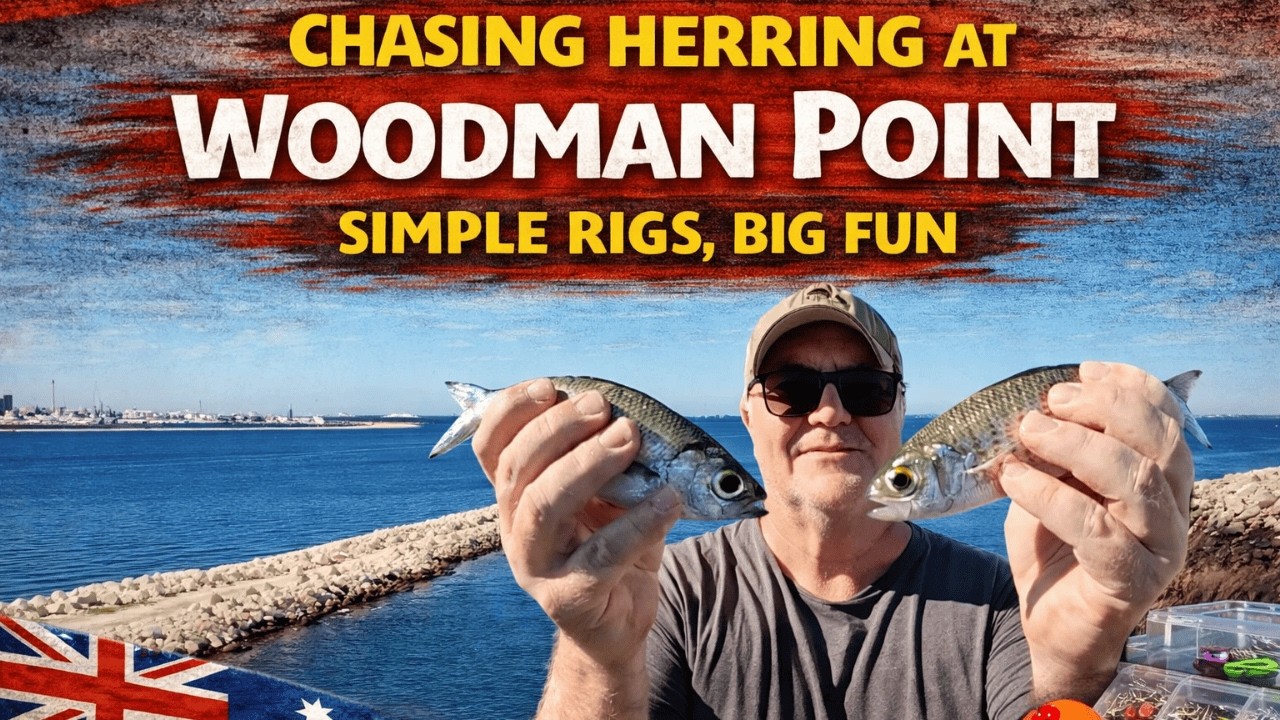 FISHING WOODMAN POINT - EASY HERRING HAUL!