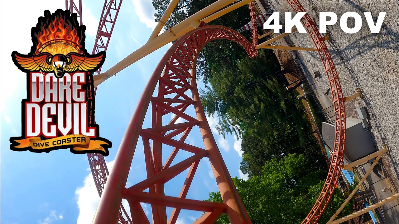 Dare Devil Dive POV Six Flags Over Georgia Gerstlauer Euro-Fighter