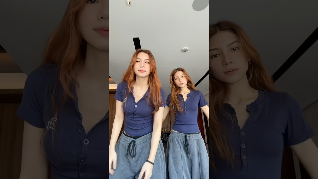 Happy 6.9M on TikTok! 🎉❤️&zwj;🔥 #kittyandkakai #shorts #dance #twins #shortsfeed #shortsvideo