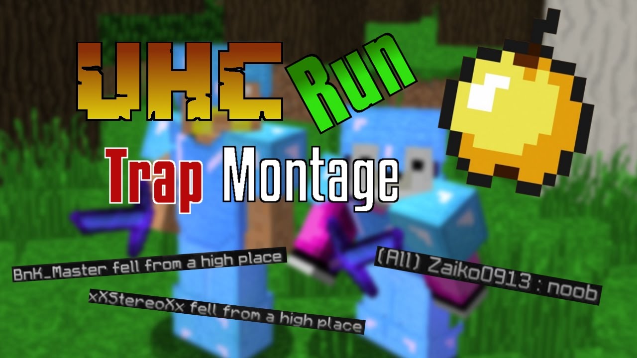Minecraft UHCRun Trap Montage 1