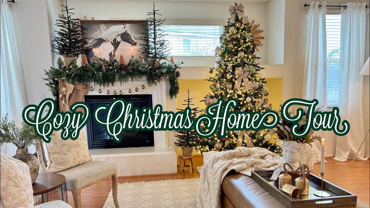 RALPH LAUREN INSPIRED CHRISTMAS HOME TOUR 2024