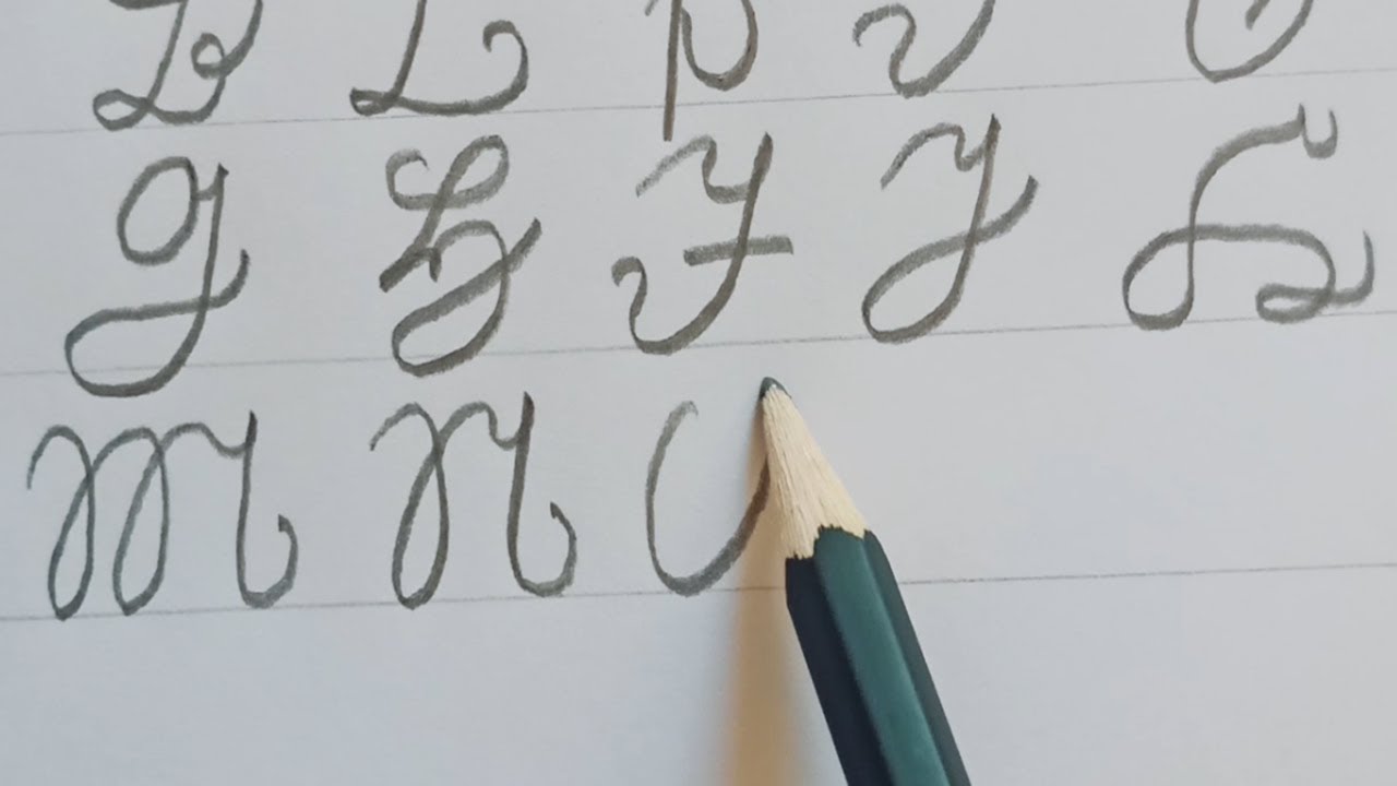 How German Cursive is written | One of the hardest & beautiful handwriting | Guide for beginners