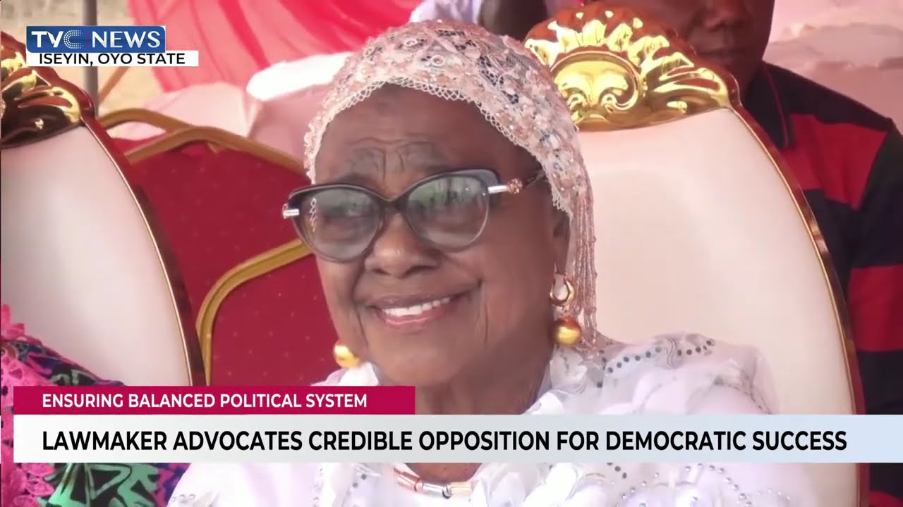 Lawmaker Advocates Credible Opposition For Democratic Success