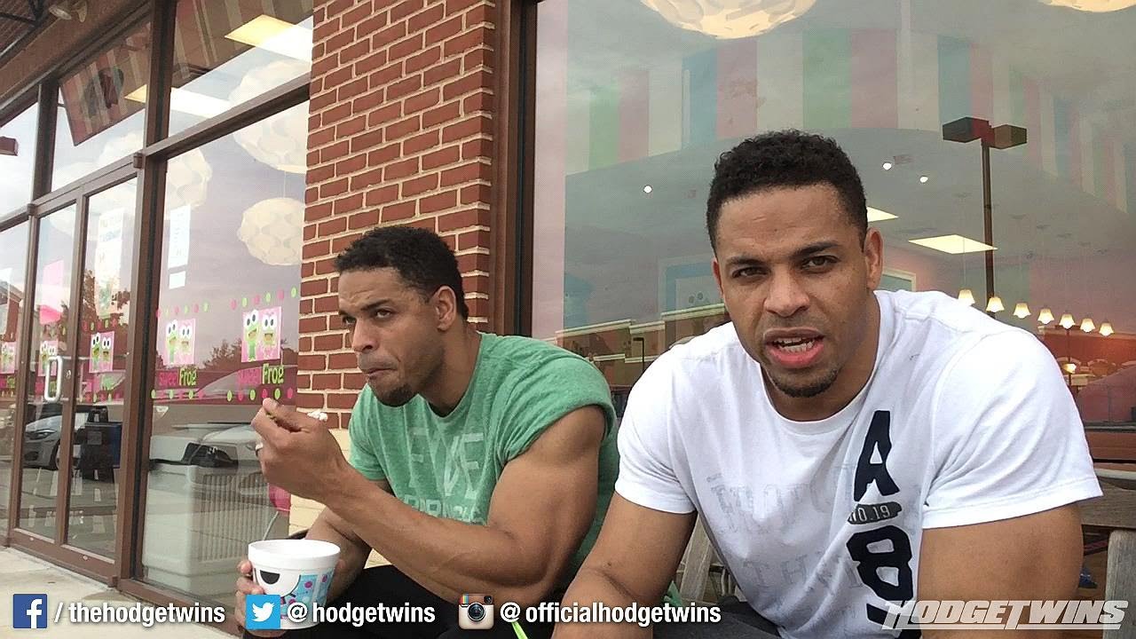 Замороженный йогурт Sweet Frog после тренировки с углеводами @Hodgetwins