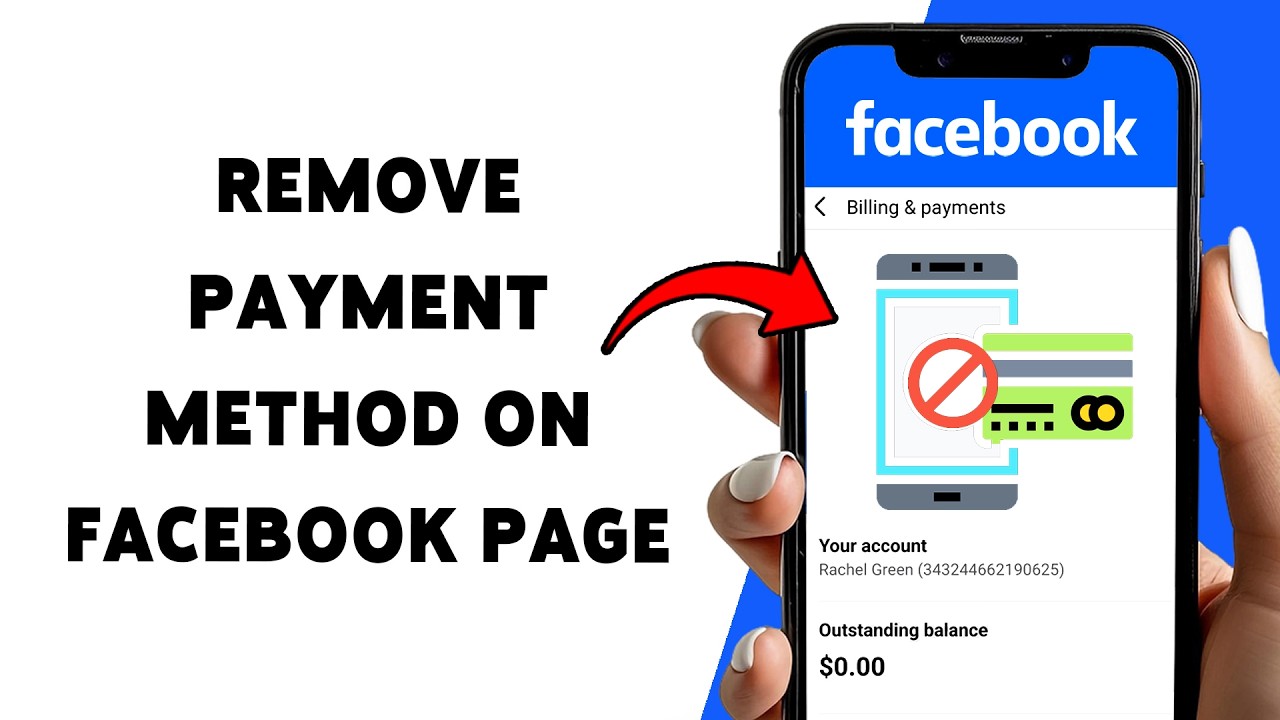 Как удалить способ оплаты со страницы в Facebook | Удалить банковскую карту из Facebook в 2026 году