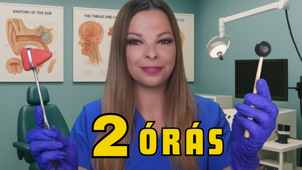 2 ÓRÁS ORVOSI Vizsgálat összeállítás 👩‍⚕️ (Magyar ASMR)
