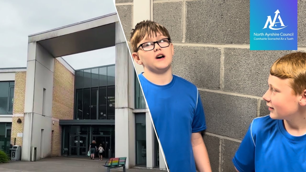 Tour of Garnock Community Campus & Pupil Case Study