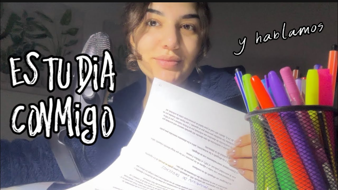 ASMR ESTUDIA LEYES CONMIGO 📚 Mientras Charlamos  
