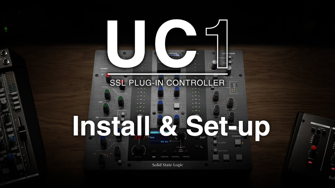 UC1 SSL Plug-in Controller Install & Set-up