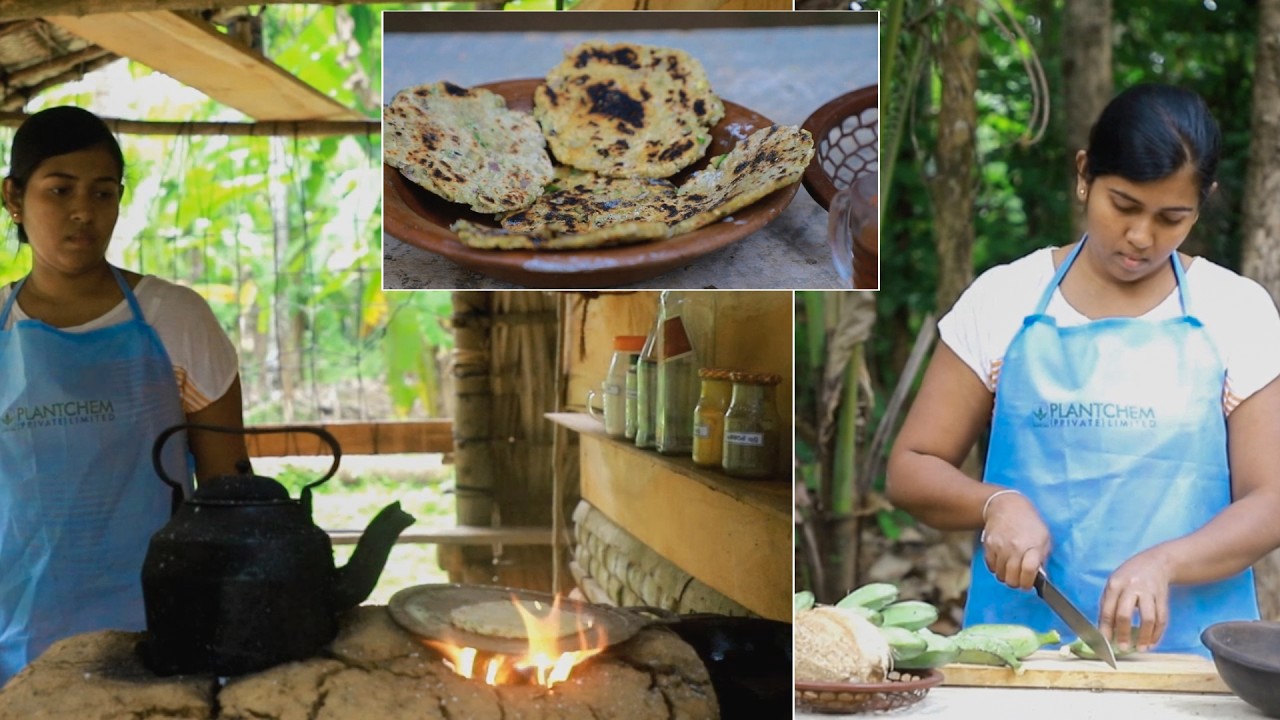 අලු කෙසෙල් රොටි | Ash Plantain Roti | Perfect for Evening Tea 😋 | Easy Sri Lankan Recipe
