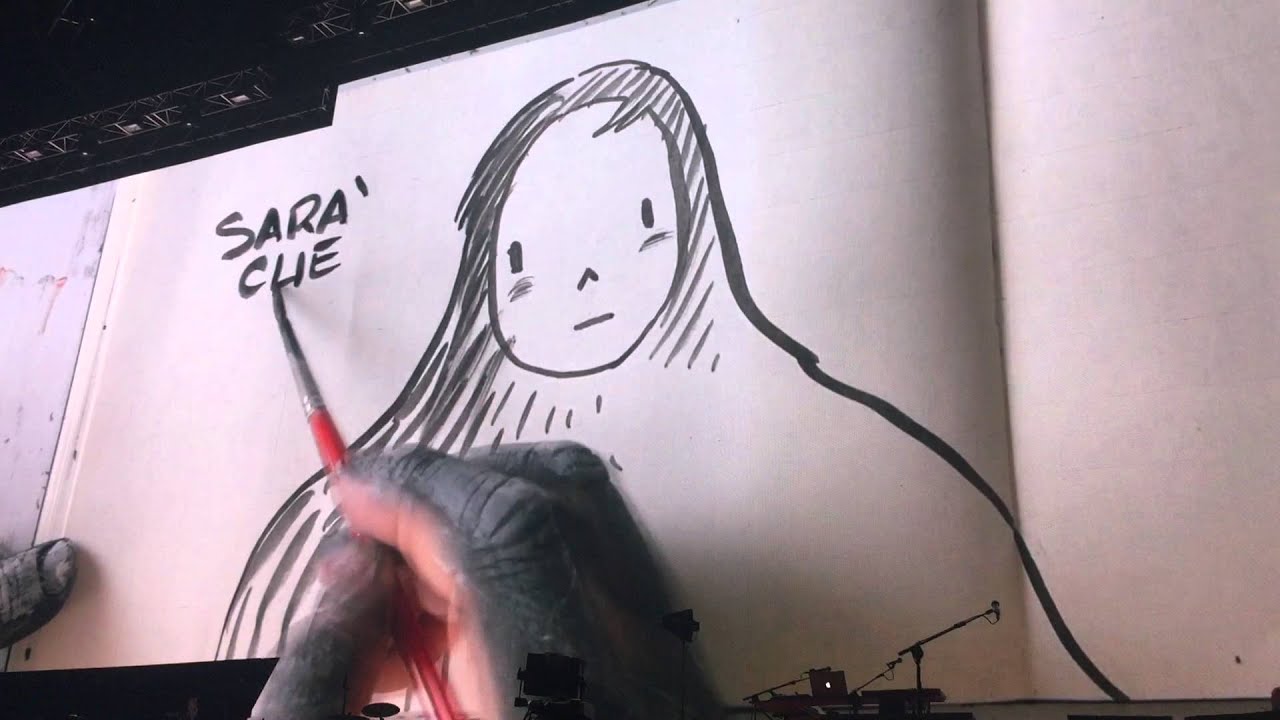 Jovanotti @ San siro - Graphic novel di Davide Toffolo (27/6/15)