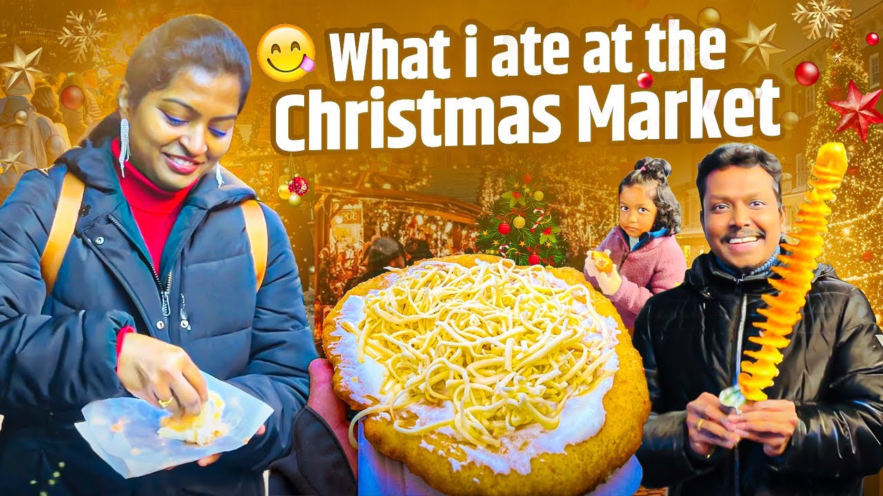 இன்னைக்கு ஒரு புடி😁You Must see this Christmas Market Tour 2025🎄Cozy Winter Day in 🇩🇪 Tamil Vlog