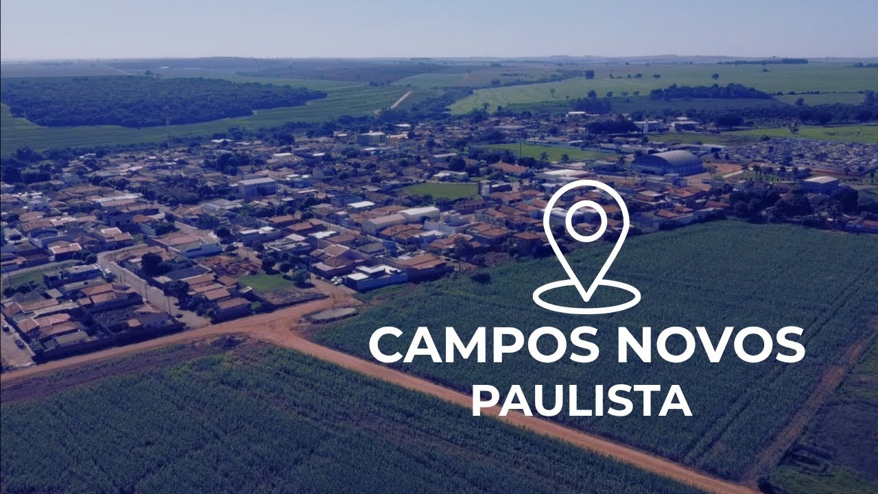 Campos Novos Paulista Visto de Cima • Imagens Aereas 2025