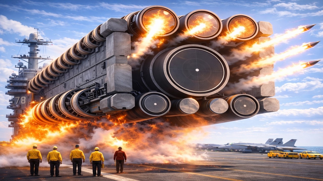 U.S. Aircraft Carrier’s Secret Weapon – Laser Gun Destroys China’s $5M Missiles!