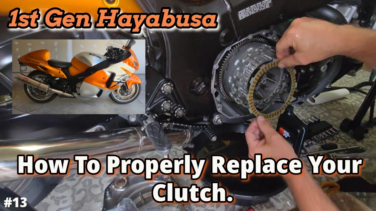Suzuki Hayabusa Clutch Installation | Full Step-by-Step Guide | 04 - 07  1st Gen