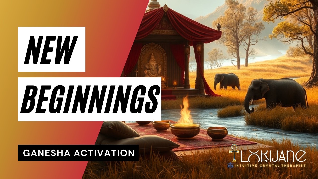 CARVE A NEW WAY FORWARD WITH GANESHA - Guided Clearing and Activation | Healing Elephant Sanctuary
