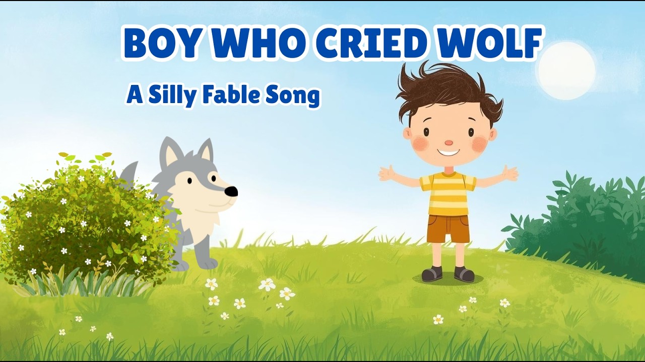 The Boy Who Cried Wolf | Silly Fable Song for Kids | Rainbow Wiggles