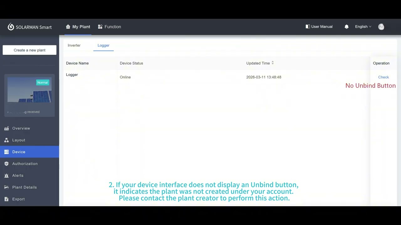 How to Unbind a Device