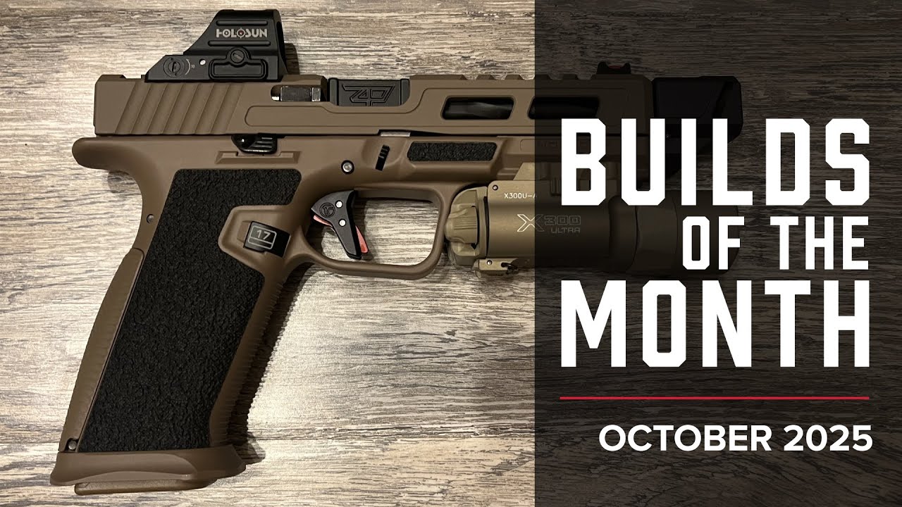 SDI Gunsmithing Student Builds of the Month - October 2025