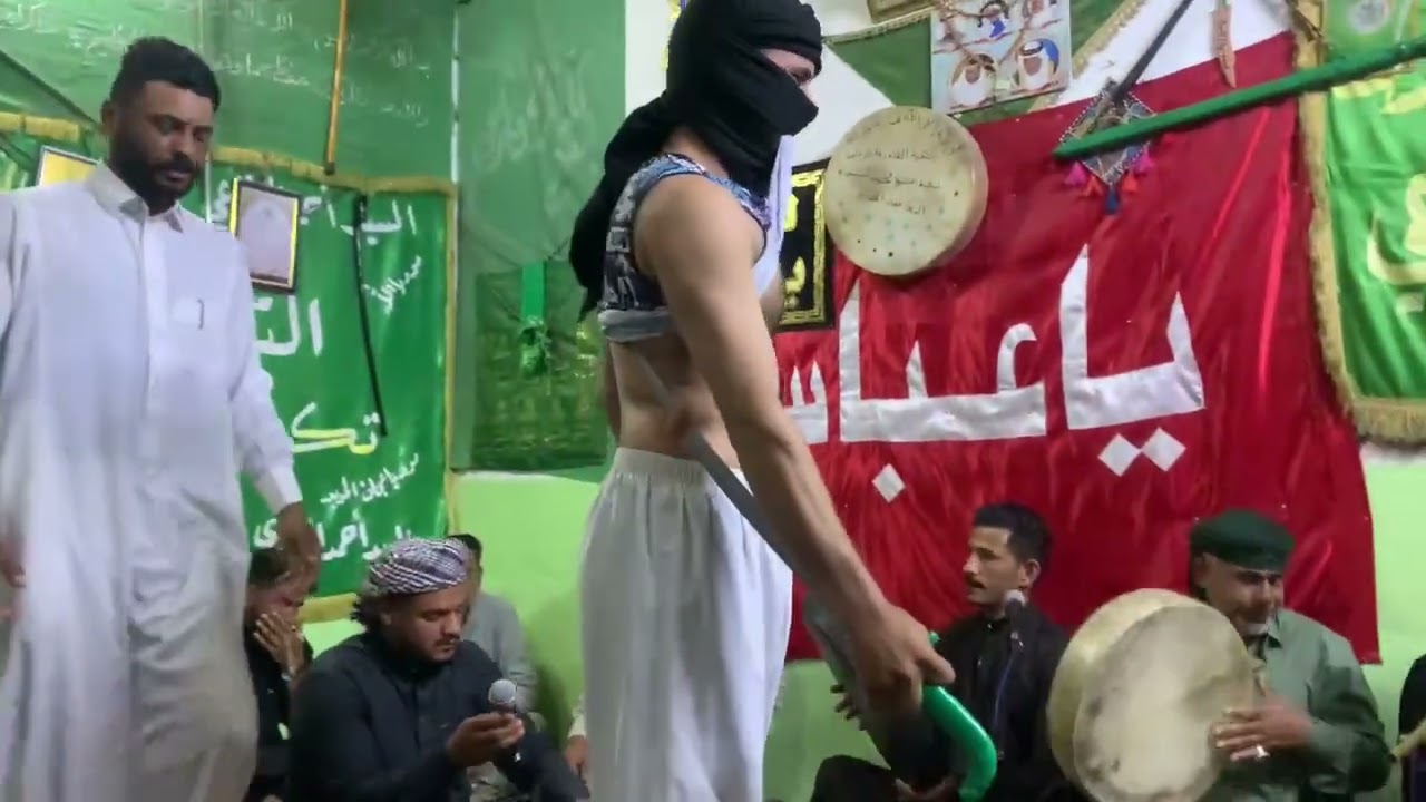 مولود في تكيه الشيخ حديد بصوت المداح احمد العزاوي ومن الله القبول