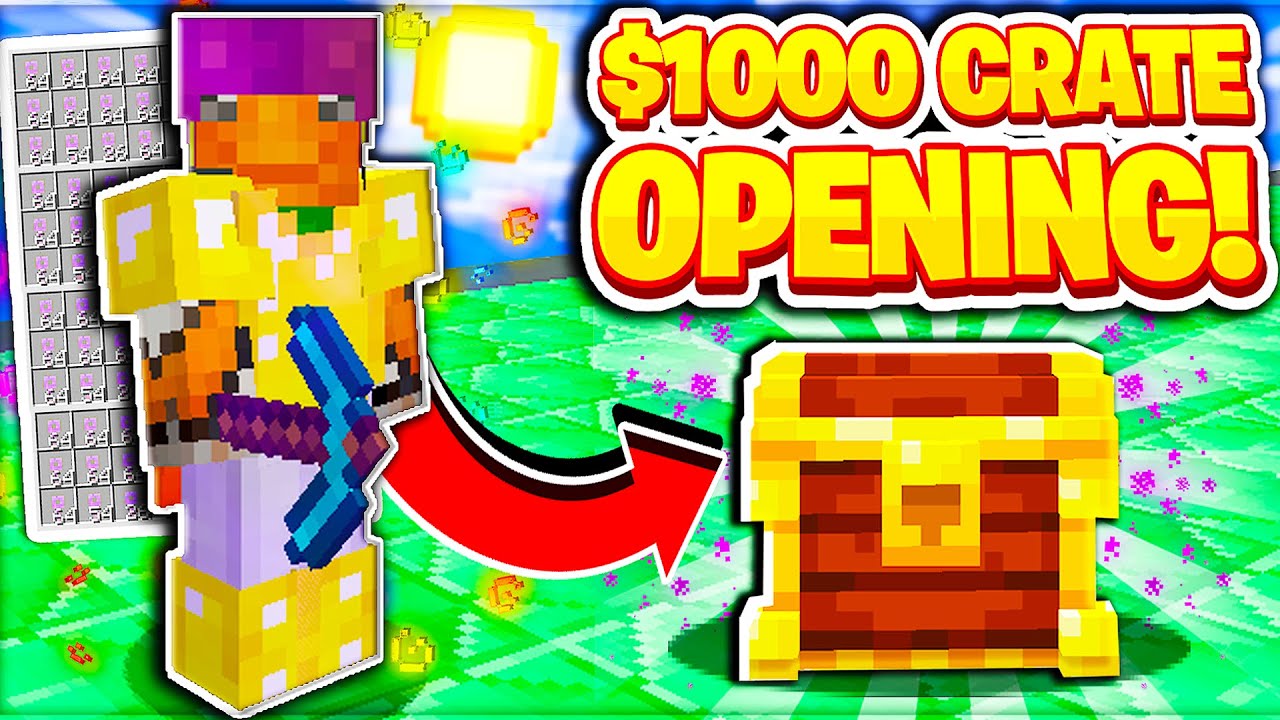 THE INSANE $1000 CRATE OPENING ON MY FAVORITE OP PRISON SERVER! | Minecraft Prison | AkumaMC [15]