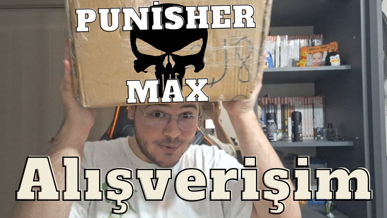 1300Tl'lik Punisher MAX Seti Alışverişim! | Çizgi Roman Alışverişleri #8