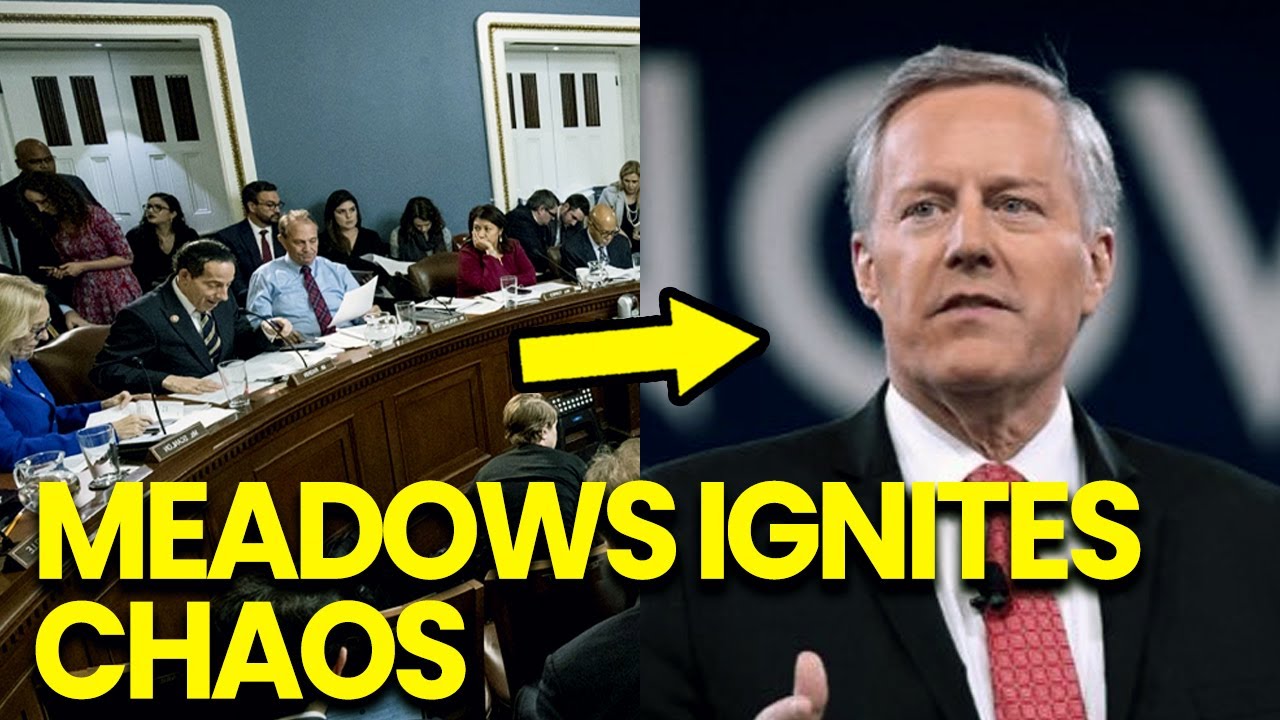 Mark Meadows SPARKS FIRE as Capitol ERUPTS Over Testimony