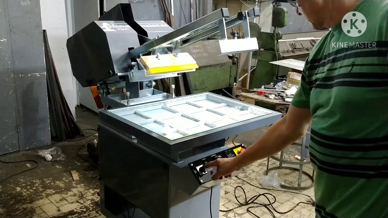 impressora semi-automática plana pfp-01 com ou sem volume