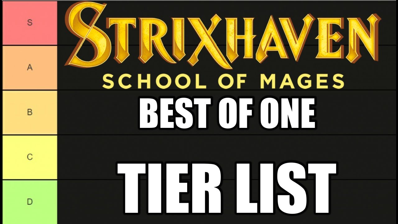 Strixhaven Best-of-One Standard Deck Tier List! (Mtg Arena)