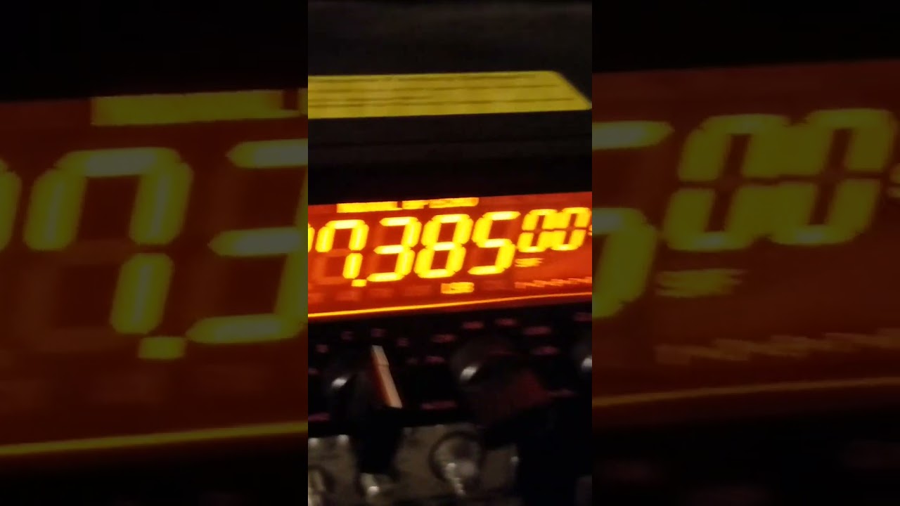 First radio test sirio SY27-4 1of2