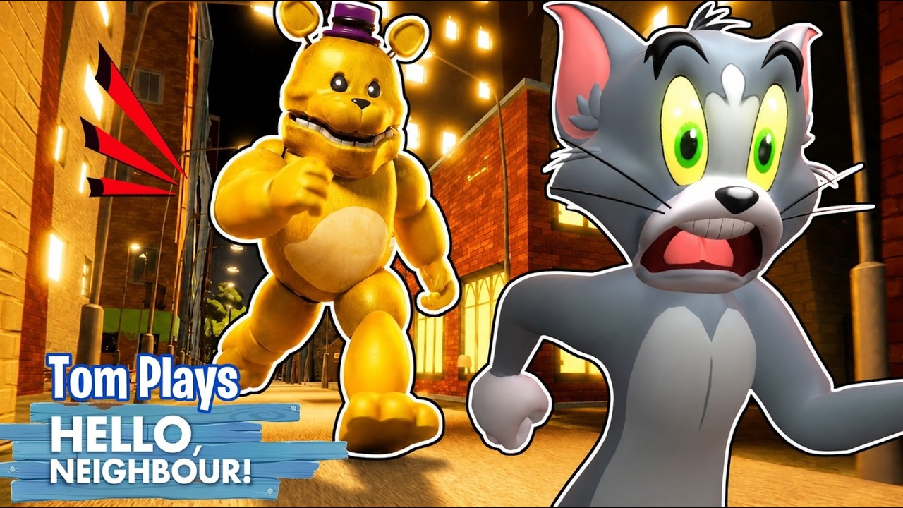TomCatTN Trapped With Fredbear in Hello Neighbor Big City