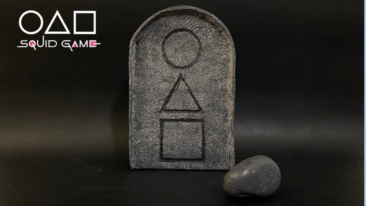 Cómo hacer el juego de la piedra 🪨 | Squid Game paso a paso