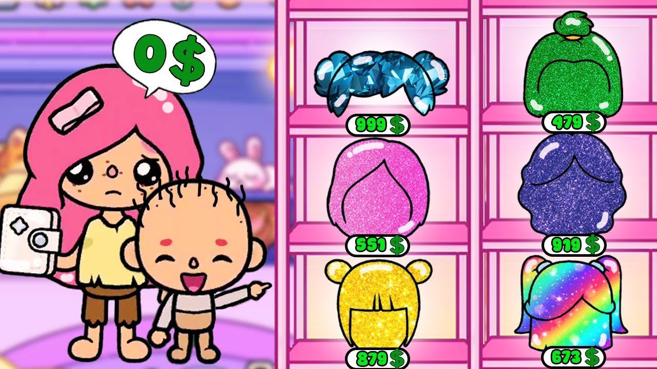 Mom, I'm Dreaming of This Gorgeous Hairstyle 😭😭 Sad Story | Toca Life World | Toca Boca