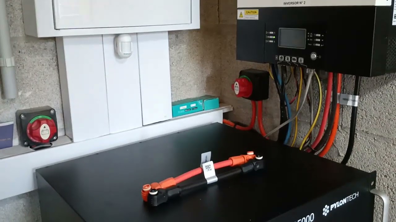 BATERIA PYLONTECH US 5000 INSTALADA