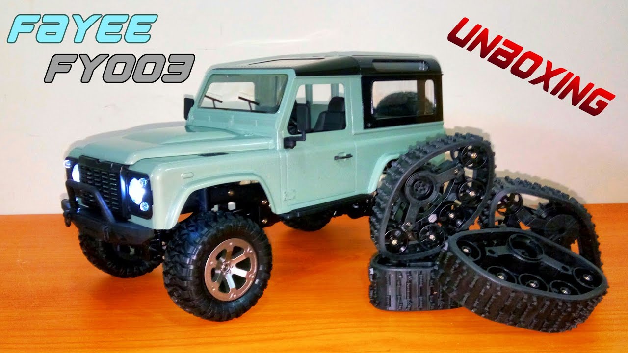 Fayee fy003 Off Road RC Land Rover Defender D90 1:16 || UNBOXING