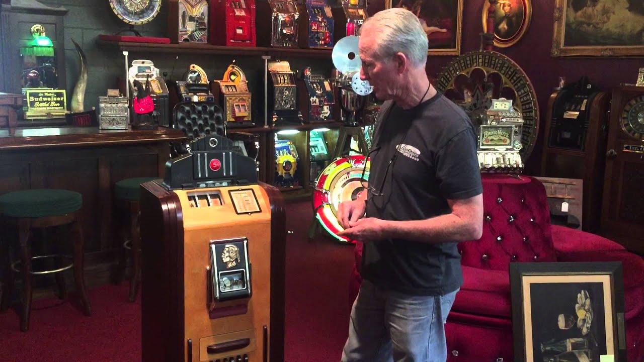1930's Jennings Console Slot Machine for sale